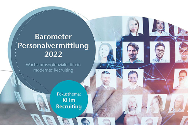 Barometer Personalvermittlung 2022: Nachfrage nach Personalvermittlung wächst